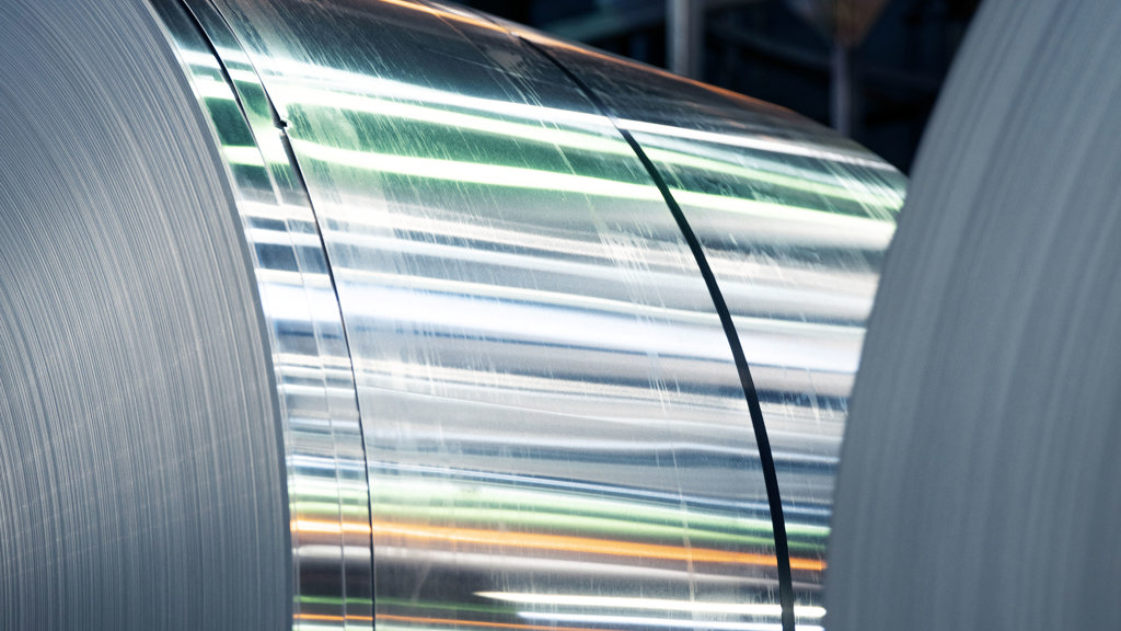 Aluminiumspole i en av Speiras fabrikker.
