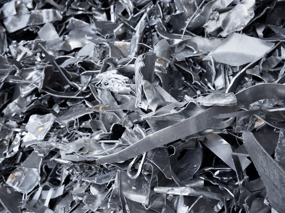 Speiras aluminiumsskrotmateriale.