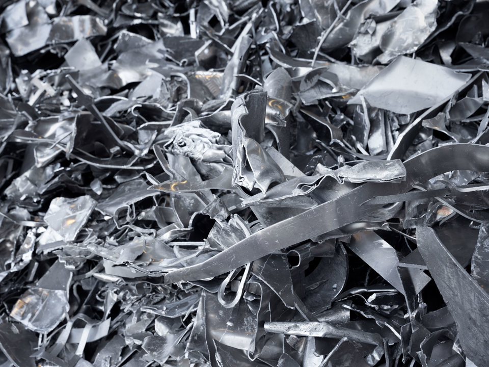 Speiras aluminiumsskrotmateriale.