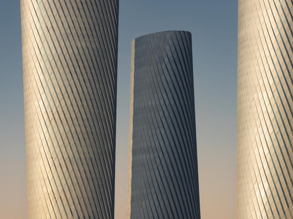 Fasaden på Lusail Towers er laget av Speira-aluminium.