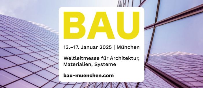 BAU Messe 2025 Logo
