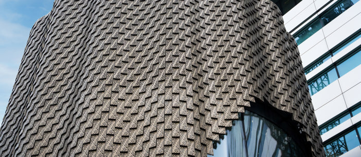 Speira’s aluminium façade of the Broadgate building in London.